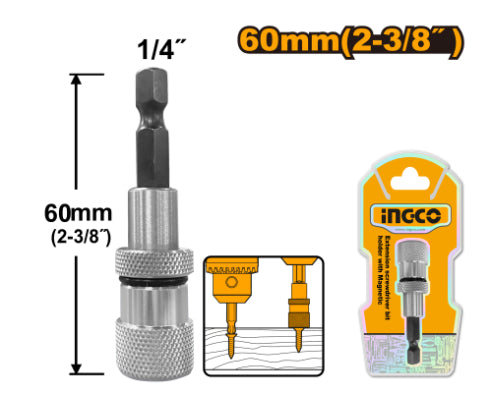 Ingco Limit Screwdriver Bit Holder ABH50608