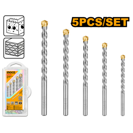 Ingco Masonry Drill Bit Set AKDB3055