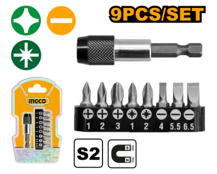 Ingco Screwdriver Bits Assort AKSD0071