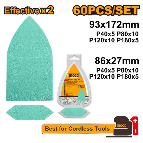 Ingco Sanding Sheet Set