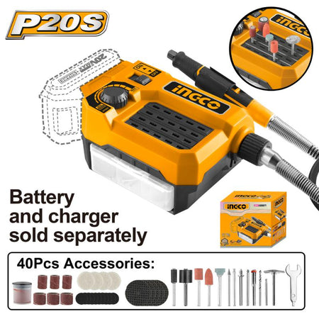 Ingco 20V Lithium-Ion Grinder CMGLI2001