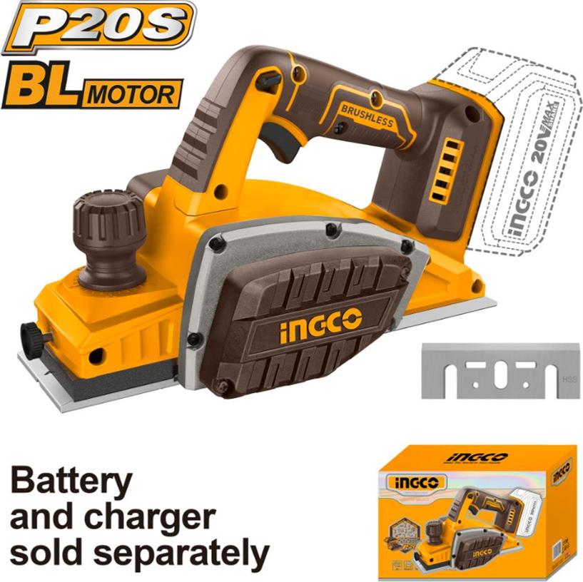 Ingco 20V Lithium-Ion Planer CRLI20401