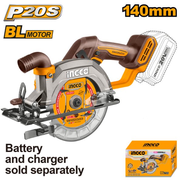 Ingco Lithium-Ion circular saw (20V)