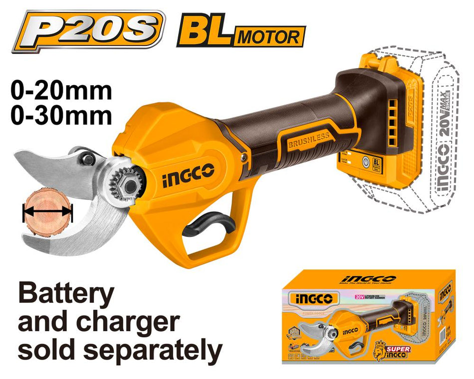 Ingco 20V Lithium-Ion Gauge Straight Shear 1Pc