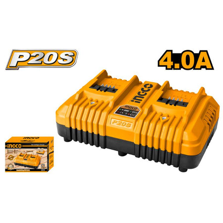 Ingco 20V Lithium-Ion Battery Charger 4A FCLI2034 FCLI2034