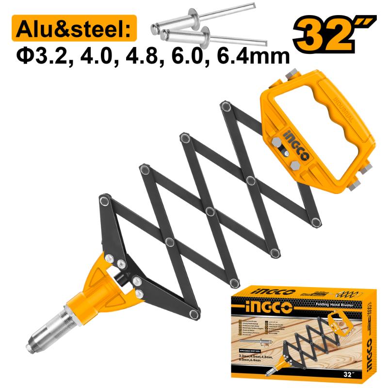 Ingco Concentina Hand Riveter 815mm HFOR321