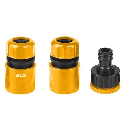 Ingco Hose Quick Connectors Set HHCS03122