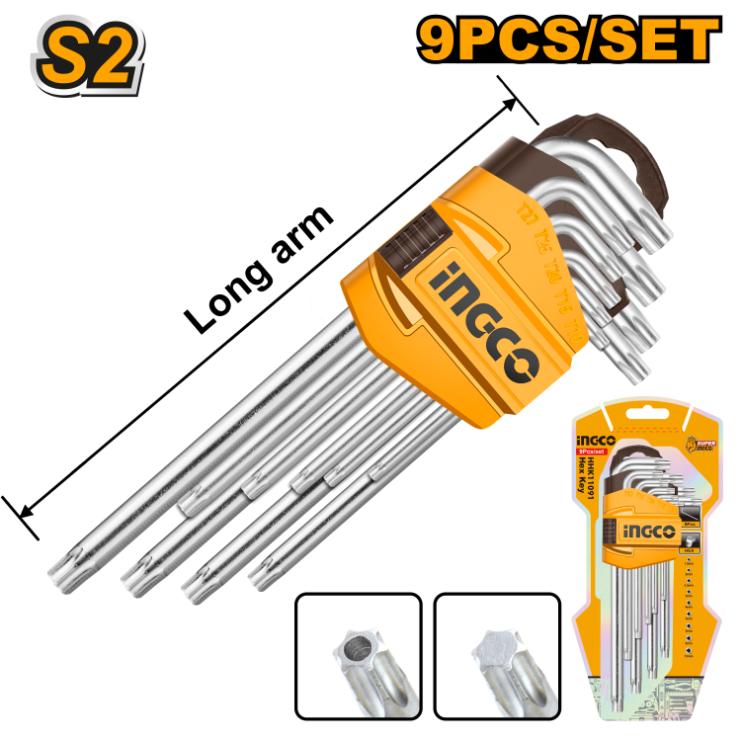 Ingco Allen Key Set HHK13091