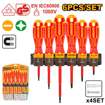 Ingco Screwdriver HKISD0608
