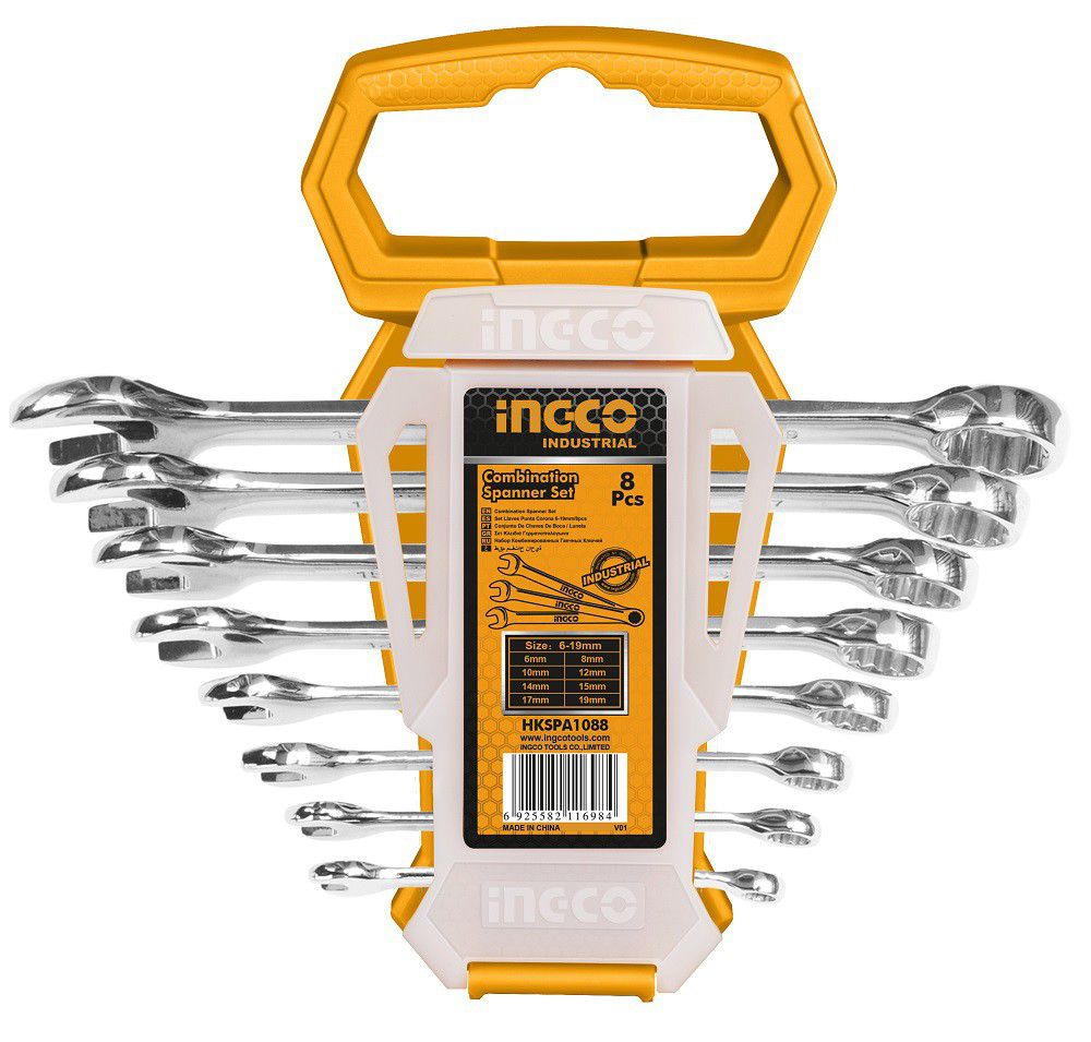 Ingco Combination Spanner Set 19mm HKSPA1088-I