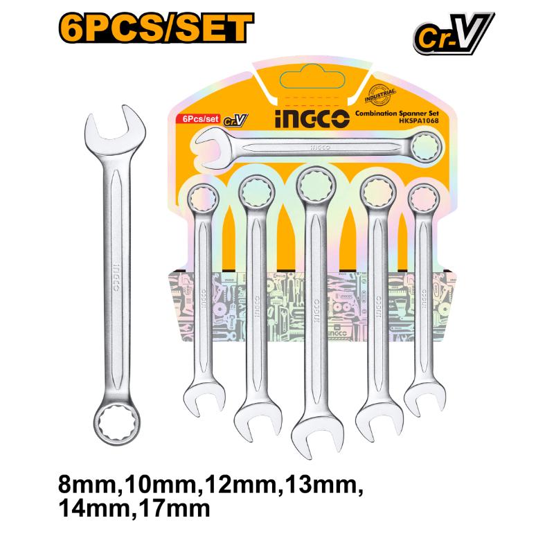 Ingco Ratchet Spanner Set 17mm HKSPAR1062