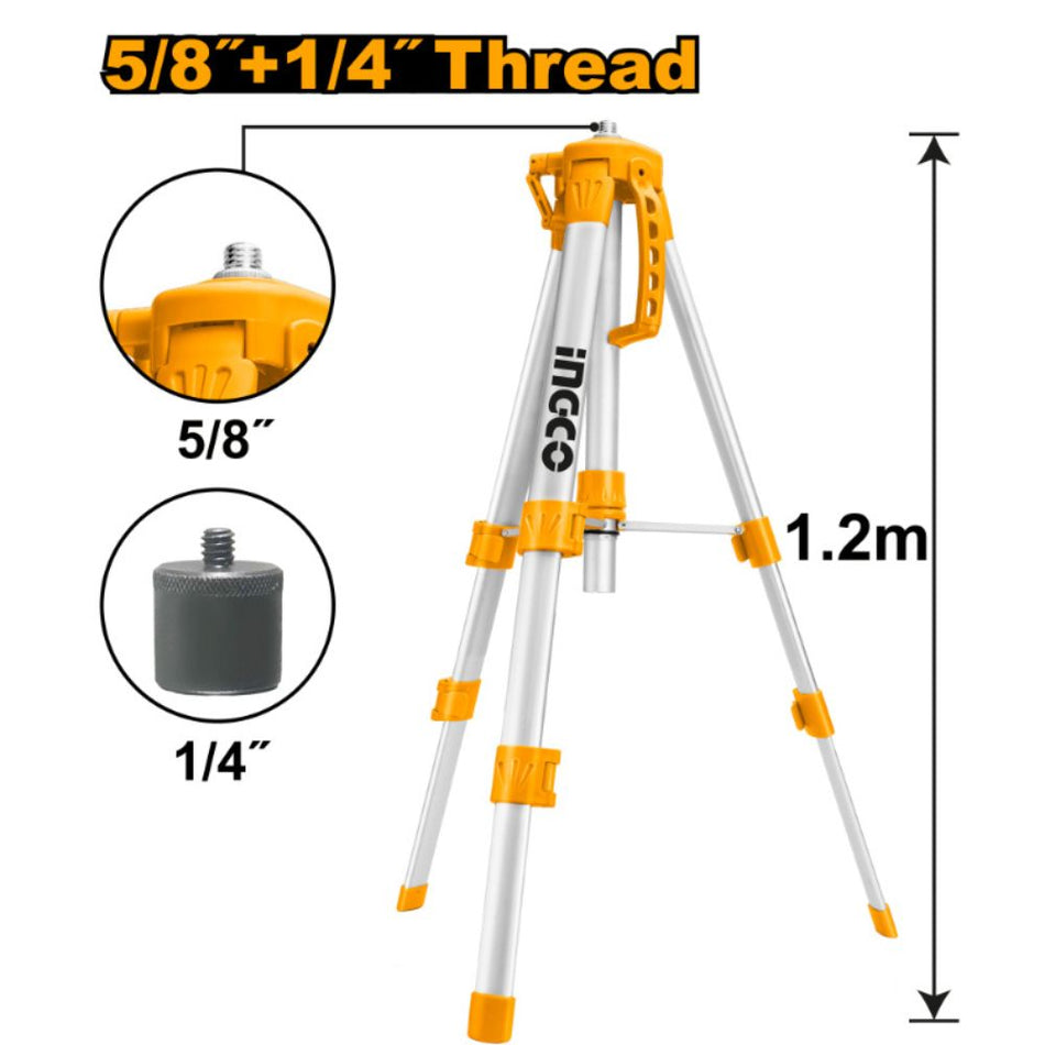 Ingco Tripods For Laser Levels HLLT01152