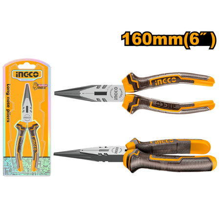 Ingco Longnose Plier 160mm HLNP08168