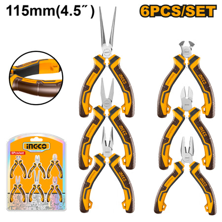 Ingco Mini Plier Set HMPS06115