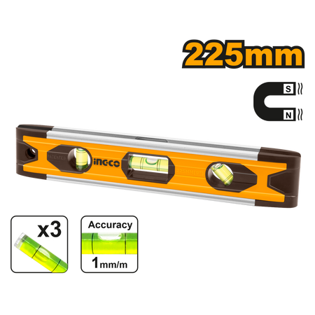 Ingco Mini Spirit Level HMSL01030