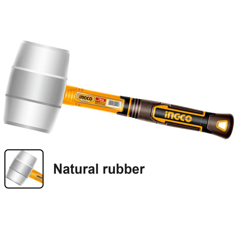 Ingco Rubber Hammer HRUH8916