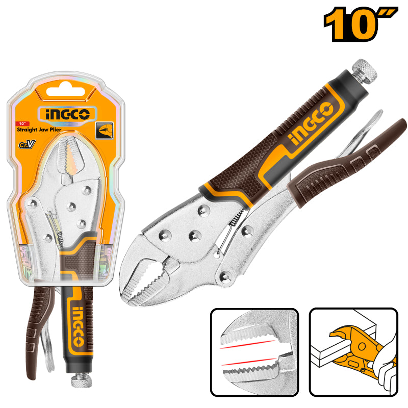 Ingco Straight Jaw Plier 10"