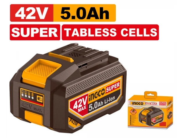 Ingco 42V PS+C/L Tabless Battery 5.0AH