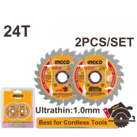 Ingco Ultra-Thin Tct Saw Blade Set 140mm TSB1403