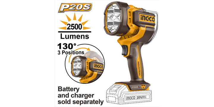 Ingco 20V Lithium-Ion Work Lamp
